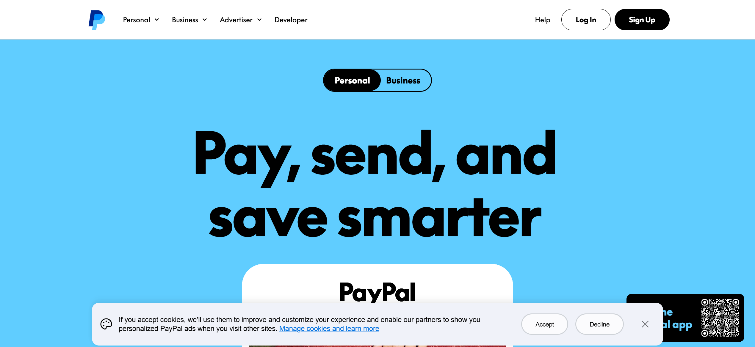 paypal (贝宝）