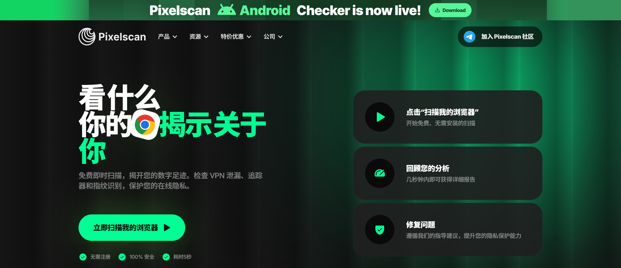 Pixelscan