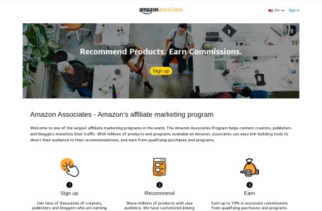 Amazon Affiliate 亚马逊联盟计划